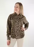 Pieces damskjorta svart/leopard - Skjortor och blusar för damer - 137597 - 1