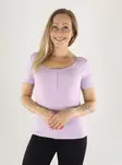 Pieces T-shirt L/S TOPP Pastell Lila - T-shirts för damer - 141317 - 1