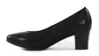 Rieker äkta läderpumps 44650-04 svart - Klackskor och pumps - 138897 - 3