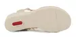Rieker dam kilklackade sandaler 67465-62 beige - Rieker sandals - 140357 - 5
