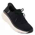 Skechers sneakers med bred sula för kvinnor 150105/BKTN D'LUX WALKER 2.0 - THRILL MOVEMENT svart/tan - Skechers sneakers - 138067 - 1