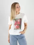Vero Moda t-shirt snövit/växande - T-shirts för damer - 141177 - 1