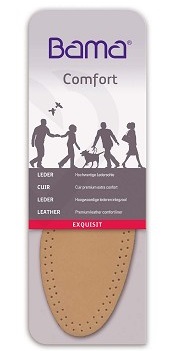 Bama Exquisit Läderinnersula - Innersulor och halkskydd - 120187 - 1