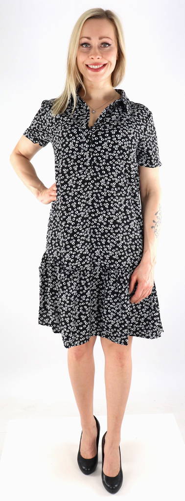 JDY Klänning Lejonslå svart/blom - Klänningar och tunikor - 132937 - 1