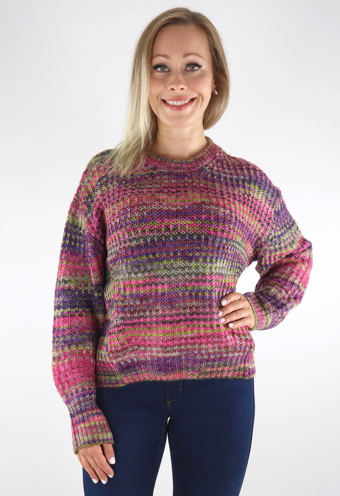 JJXX dam Stickad tröja Simone space acai - Stickat för damer - 131567 - 1