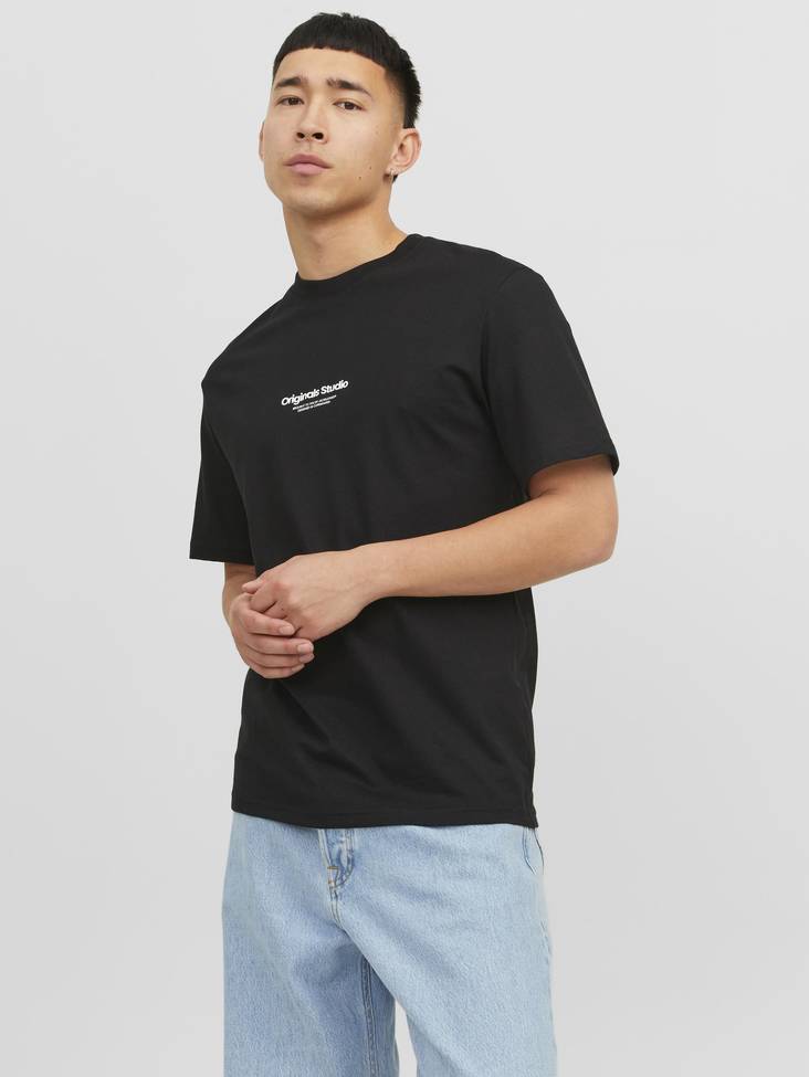 Jack&Jones T-Shirt Vesterbro svart - T-shirts för herrar - 135677 - 1
