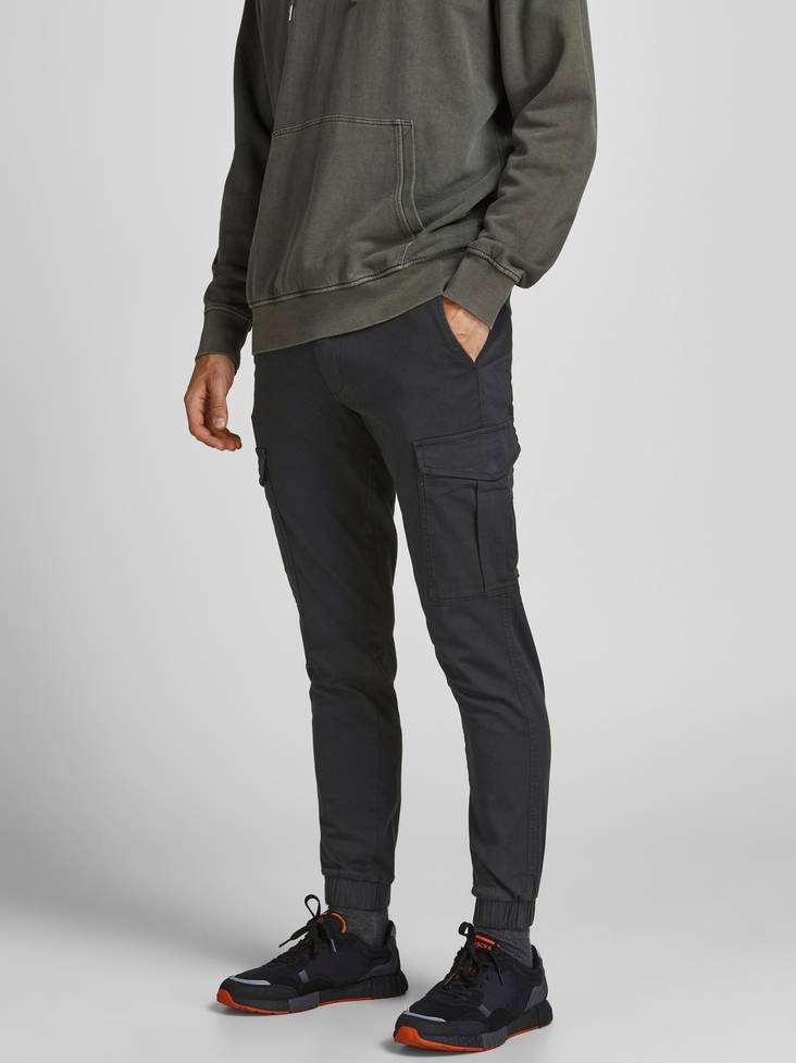 Jack&Jones Pants Marco manschett svart - Byxor för herrar - 132827 - 1