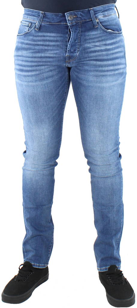 Jack & Jones blå herr jeans, super stretchy Slim fit Glenn Icon 357 50sps - Jeans för herrar - 123307 - 1