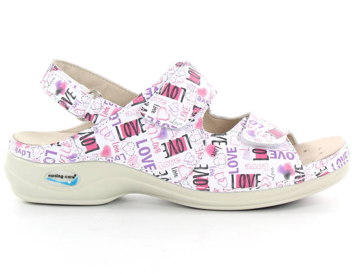 Maskintvättbara Sandaler läder love - Arbetsskor för damer - 126977 - 1