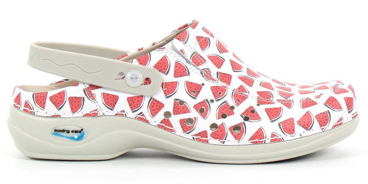 Maskintvättbara arbetsskor Läder Watermelon - Arbetsskor för damer - 122657 - 1