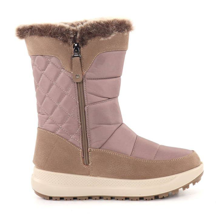 Mode Erika vinterstövlar dam 264-621 beige/rosa - Stövletter och kängor för damer - 134567 - 1