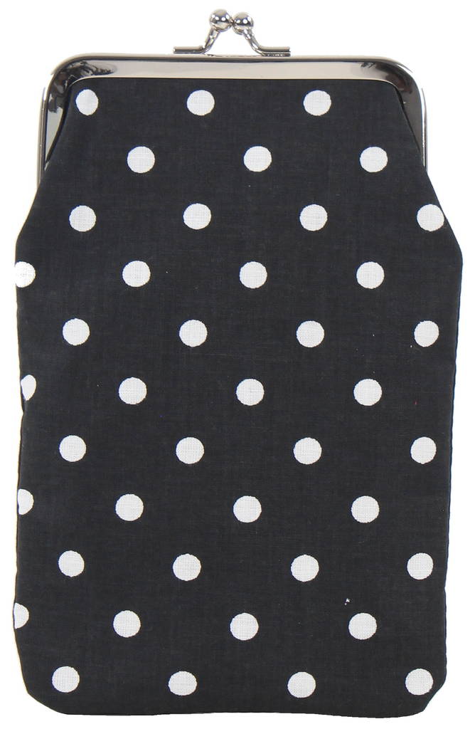 Nabo Börs K534 svart/prickig axelrem - Plånböcker - 124497 - 1