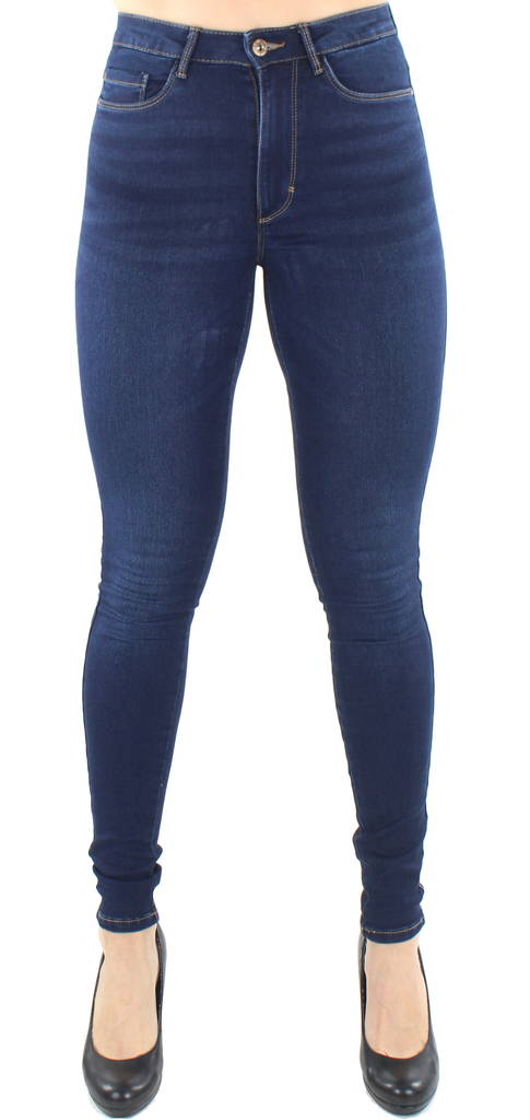 Only Jeans Royal life hw bj61-2 mörkblå - Jeans för damer - 127127 - 1