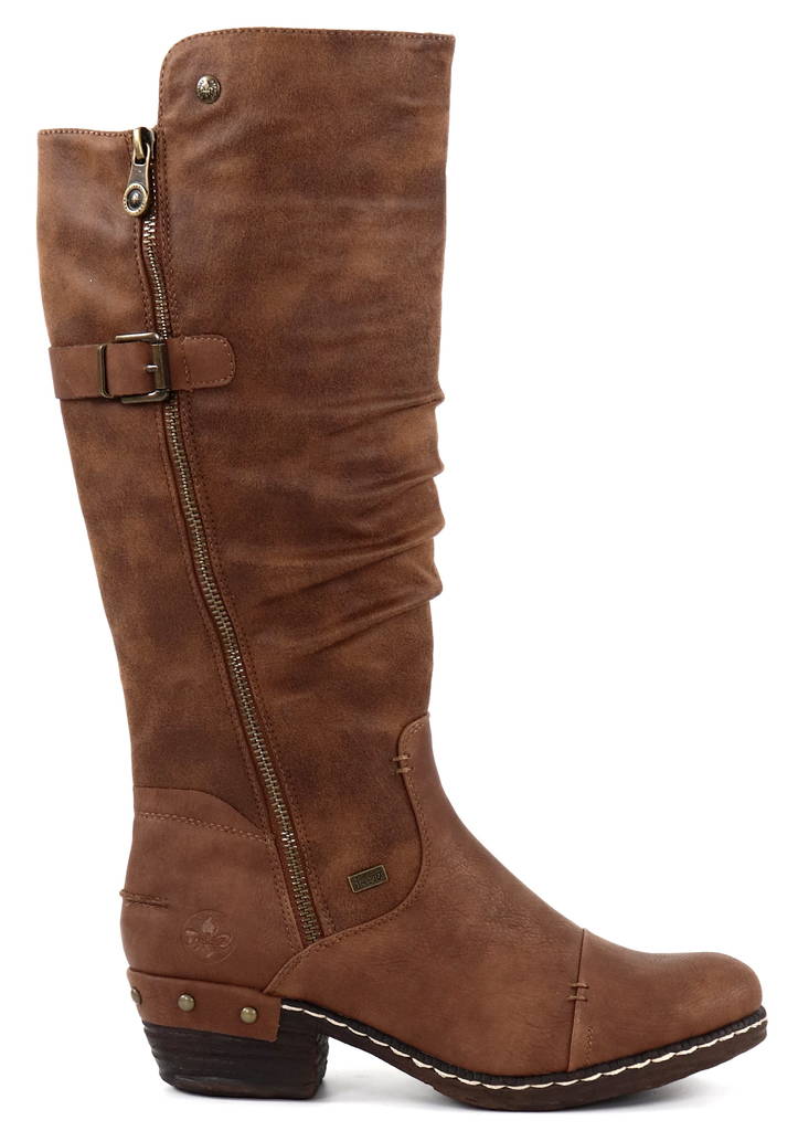 Rieker klack stövlar RiekerTex 93654-22 brun - Rieker stövlar - 129527 - 1