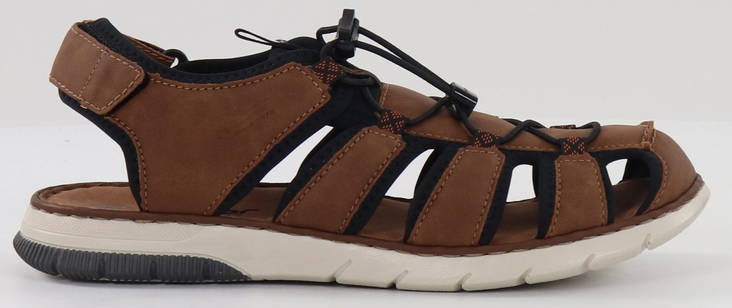 Rieker sandaler 25246-24 brun - Promenadskor för herrar - 135337 - 1