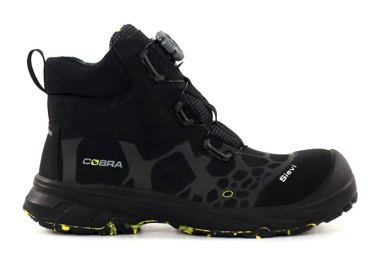 Sievi Skyddsskor Cobra Roller High+ S3 - Arbetsskor för herrar - 135597 - 1