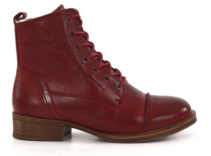 Ten Points Ankelboots 60003 Pandora soltorkad tomat - Stövletter och kängor för damer - 134177 - 1