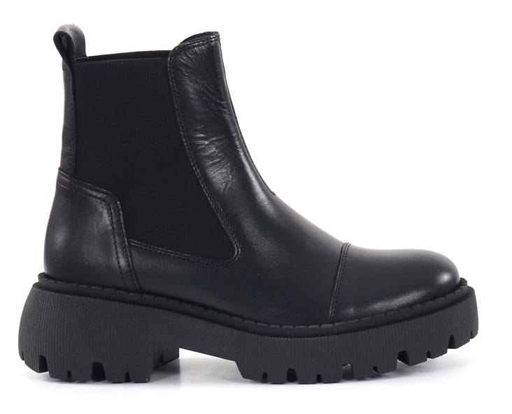 Ten Points Ankelboots 60383 Pandora Chunky svart - Stövletter och kängor för damer - 134097 - 1