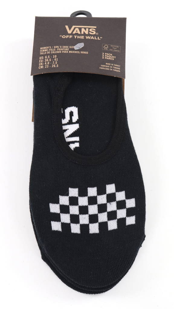 Vans Strumpor Classic canoodle 3-pack svart/vit - Strumpor och strumpbyxor för damer - 130897 - 1