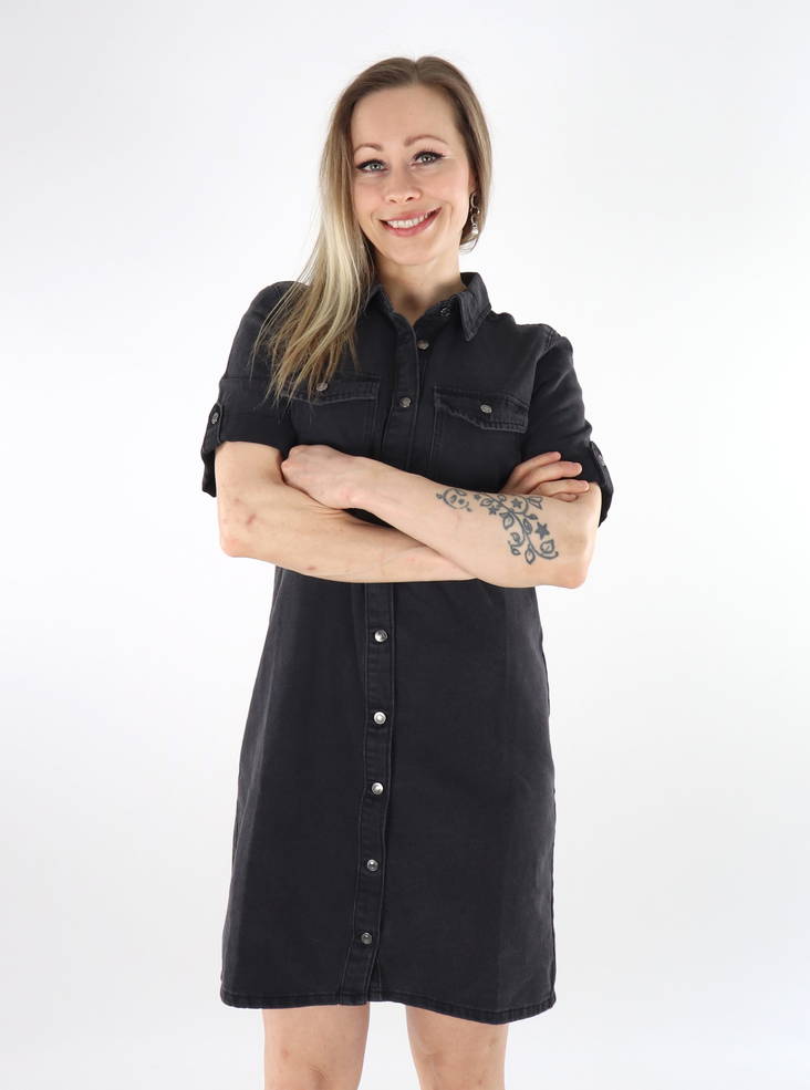 Vero Moda jeansklänning Denim svart - Klänningar och tunikor - 135897 - 1