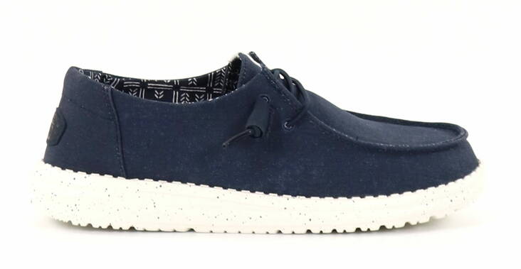 HEYDUDE damskor Wendy Stretch marinblå - Promenadskor för damer - 136237 - 1