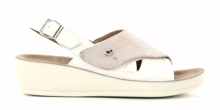 Eco Bio Vegan damsandaler J52314184 ljusgrå - Arbetsskor för damer - 136367 - 1