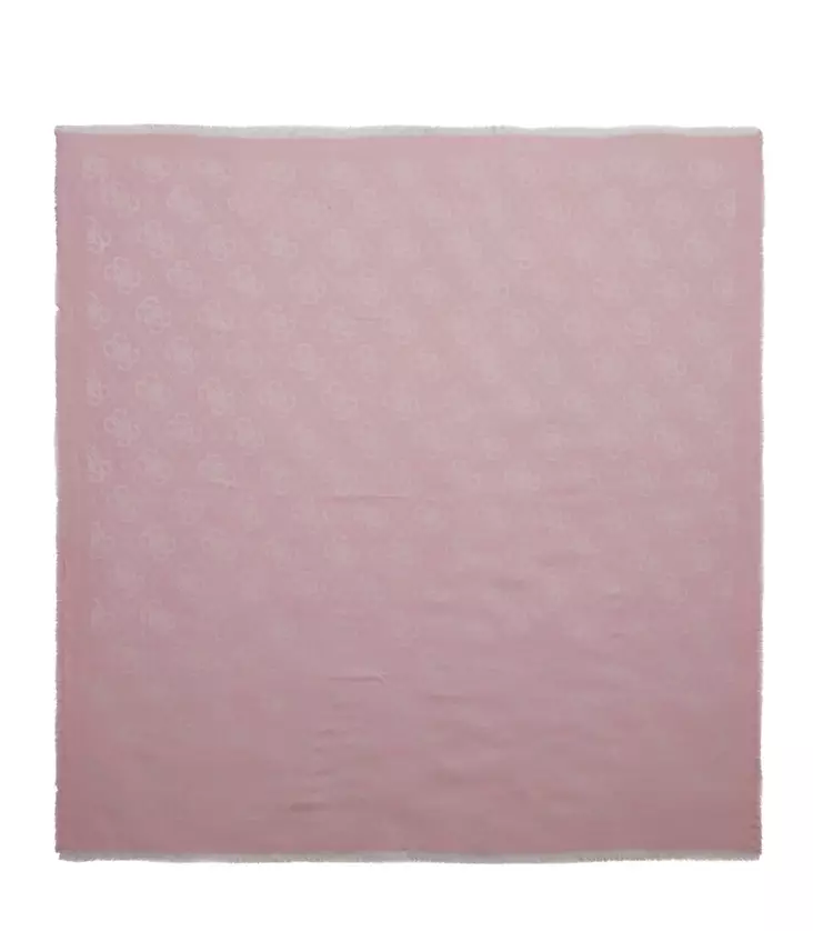Guess halsduk Noelle Kefiah rosa logotyp - Halsdukar för damer - 136457 - 1