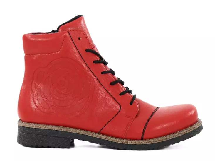 Rieker Ankelboots dam 73504-33 röd - Rieker ankelboots - 136767 - 1