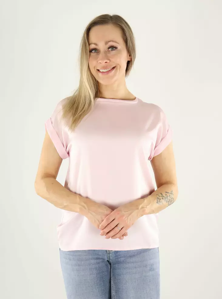 Vila dam t-shirt Satin cherryblossom - T-shirts för damer - 140787 - 1