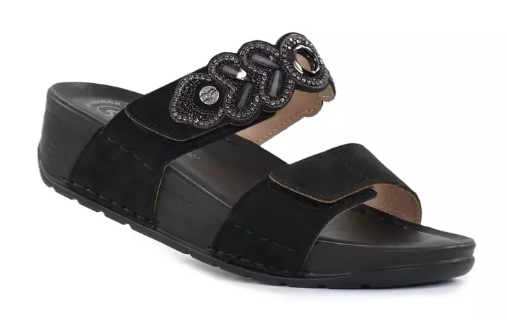 Fly Flot Mules 38172-02 2003 svart - Slip-ins för damer - 141097 - 1