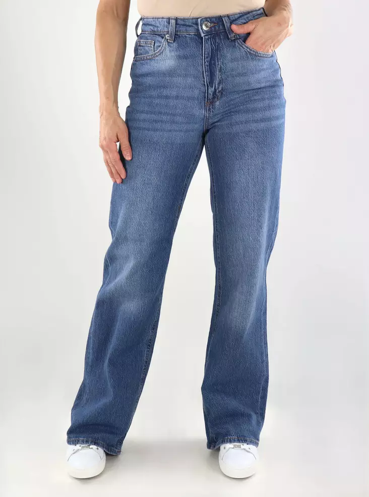 Vero Moda jeans HR WIDE RA380 mellanblå - Jeans för damer - 141457 - 1