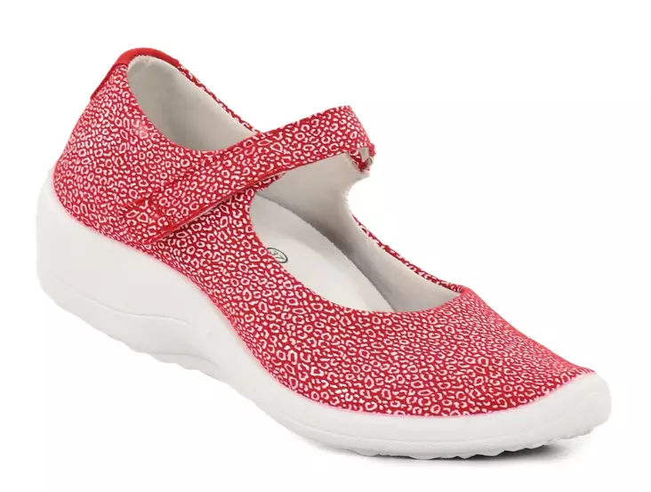 Arcopedico damvandringsskor Thy K52 röd - Promenadskor för damer - 140497 - 1