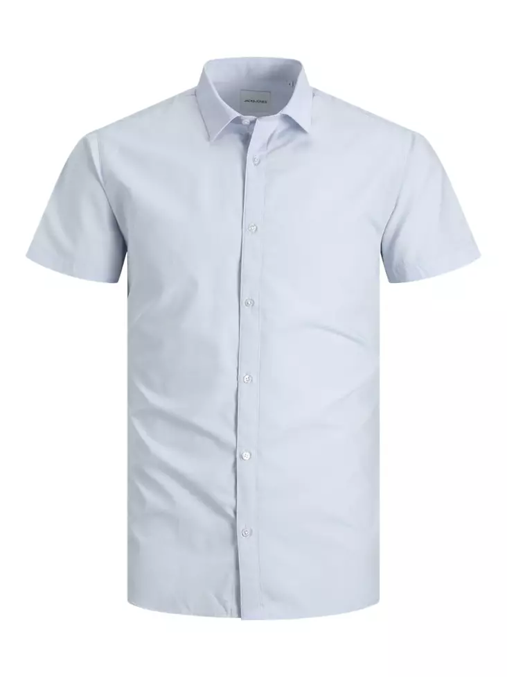 Jack&Jones kortärmad skjorta JJJOE kashmirblå - Skjortor för herrar - 138657 - 1