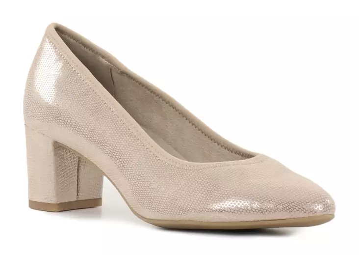 Jana pumps/klackskor 22461-46 496 beige metallic - Klackskor och pumps - 140337 - 1