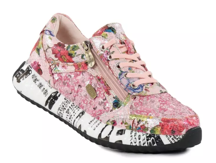 Laura Vita damsneakers Burton 11 cerise - Sneakers för damer - 140217 - 1