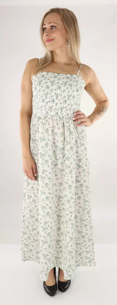 Only Klänning Nova long hemlock/555 Flora - Klänningar och tunikor - 136447 - 1