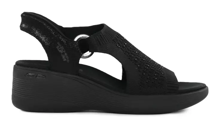 Skechers damkil-sandaler 188001/BBK PIER LITE - PARK PATH svart - Skechers sandaler - 140657 - 1