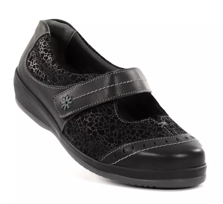 Suave promenadskor för dam Bristol 4601T svart/svart - Promenadskor för damer - 138137 - 1