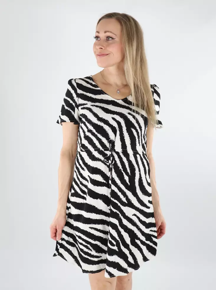Vero Moda klänning VMEASY Joy birch/zebra - Klänningar och tunikor - 138577 - 1