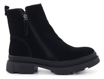 Duffy Ankelboots 75-01055 svart - Stövletter och kängor för damer - 134058 - 1