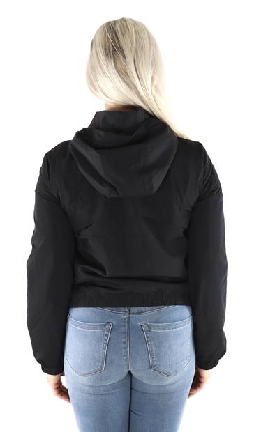 JDY dam Jacka New Reach hood svart - Lätta jackor för damer - 130768 - 2