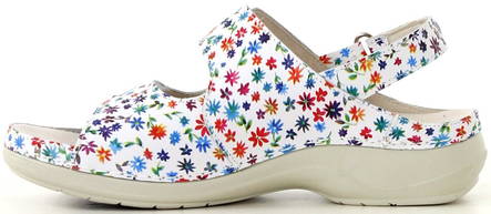 Maskintvättbara arbetsskor WG9F4 flowers2 - Arbetsskor för damer - 115268 - 4