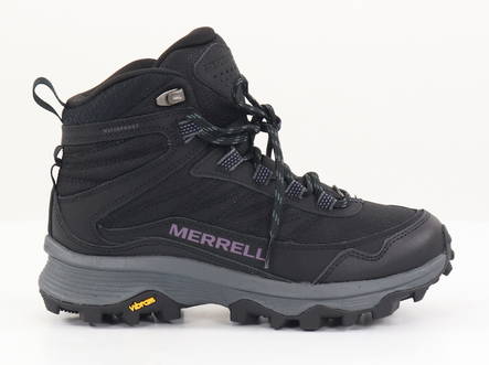 Merrell vattentäta dubbskor för dam, Moab thermo black - Stövletter och kängor för damer - 131378 - 1