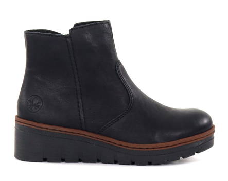 Rieker Stövletter dam X9165-00 svart - Rieker ankelboots - 134658 - 1