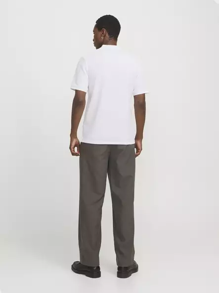 Jack&Jones herrpikétröja / t-shirt Austin Polo vit/klassisk - T-shirts för herrar - 138248 - 2