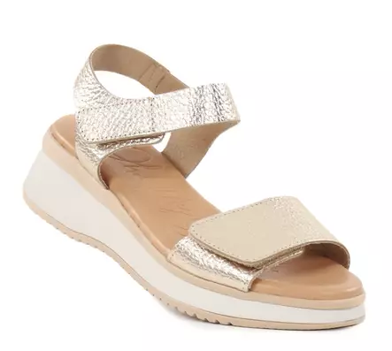 Oh! My Sandals 5660 damsandaler champagnefärgade - Sandaler för damer - 138778 - 2