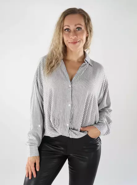 JDY damblus Knut Lurex molndansare/svart - Skjortor och blusar för damer - 139068 - 1