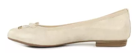 Marco Tozzi Ballerinas 22137-42 dune metallic - Ballerinaskor - 140238 - 2