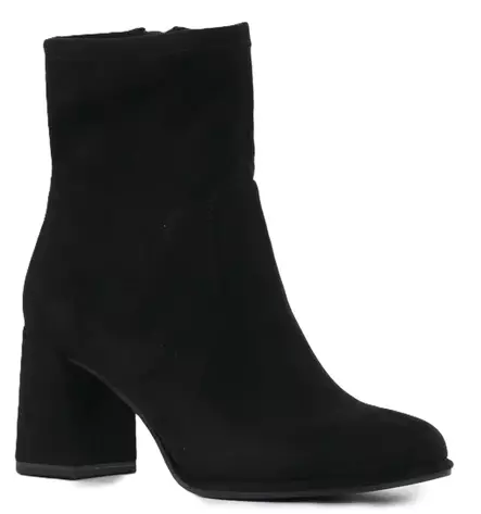 Tamaris Ankelboots 25057-43 004 svart mocka - Tamaris ankelboots - 141478 - 2