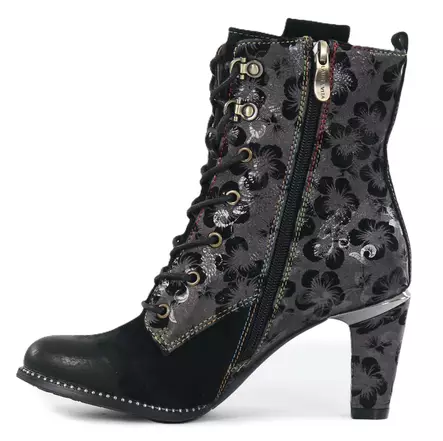 Laura Vita ankelboots Alcbaneo 141 charbon - Stövletter och kängor för damer - 142148 - 2